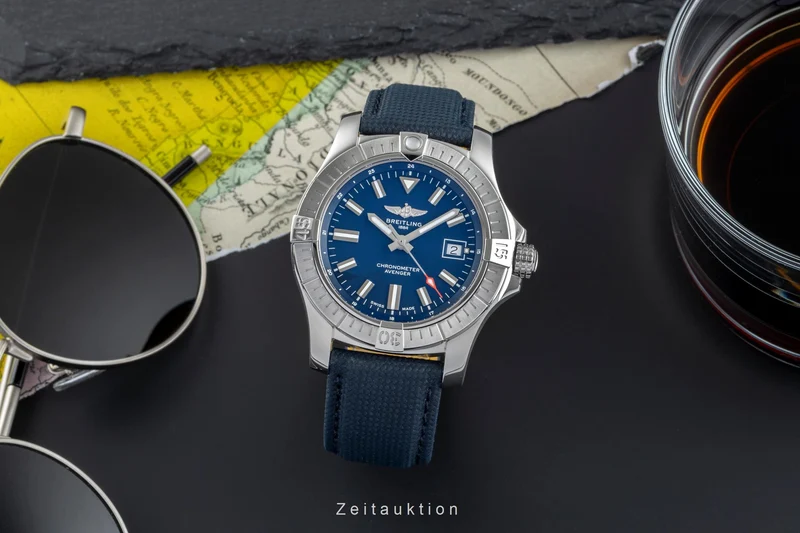 Breitling Avenger steel automatic men's watch A17318 LP: 4800EUR [2505160]