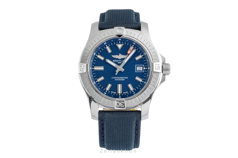 Breitling Avenger steel automatic men's watch A17318 LP: 4800EUR [2505160]