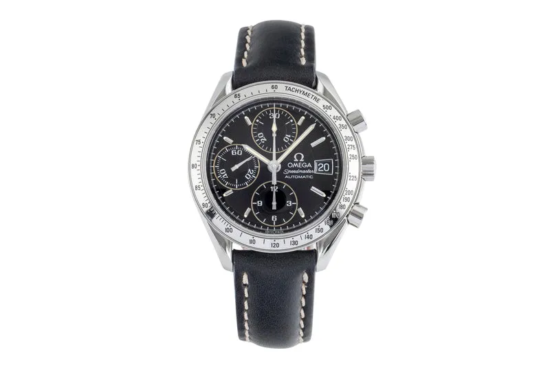 Omega Speedmaster Date chronograph steel automatic men's watch 3513.50.00 LP: 6100EUR [2505547]