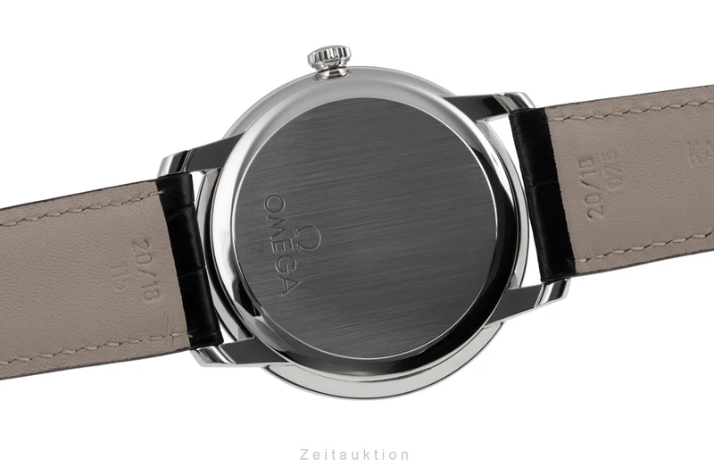 Omega De Ville steel automatic men's watch 424.13.40.20.03.001 LP: 3500EUR [2505237]