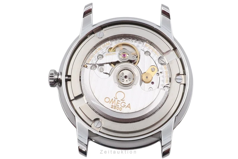 Omega De Ville steel automatic men's watch 424.13.40.20.03.001 LP: 3500EUR [2505237]