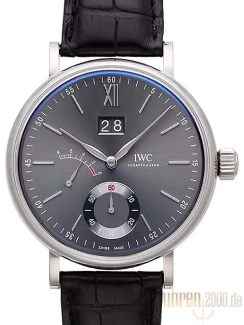 IWC Portofino Handaufzug Großdatum IW516101 Weißgold