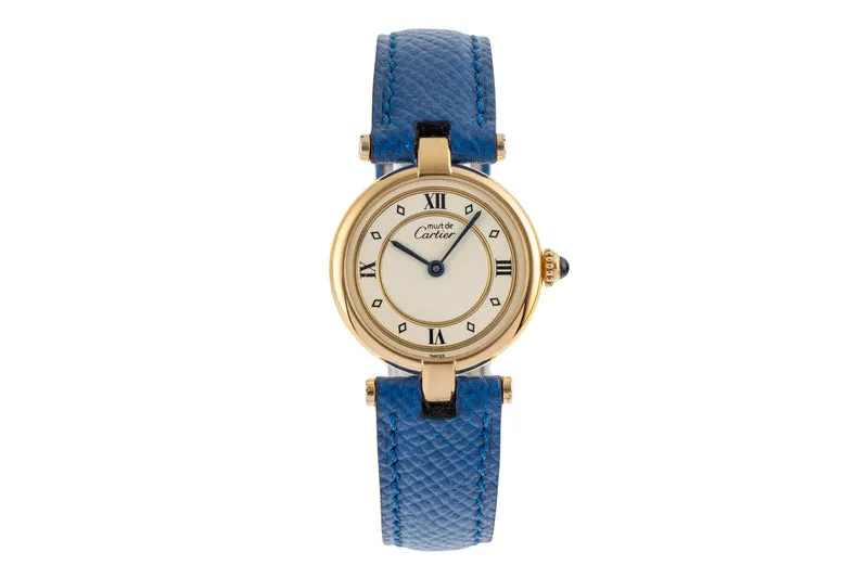 Cartier Vendome silver-gilt quartz women's watch 590004 [2503728]