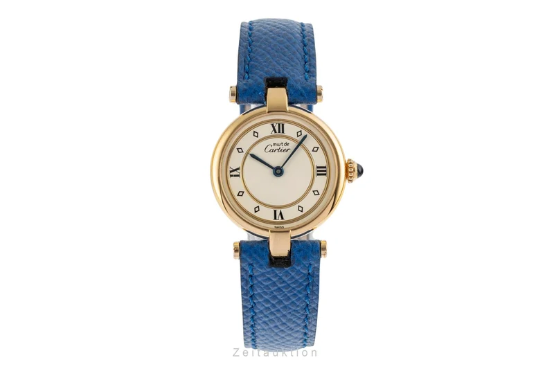 Cartier Vendome silver-gilt quartz women's watch 590004 [2503728]