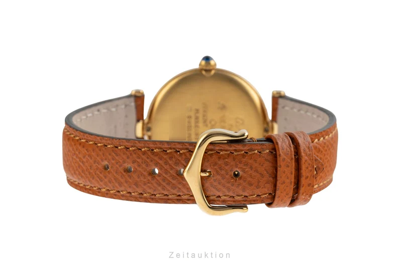 Cartier Vendome silver-gilt quartz women's watch 590003 [2503952]