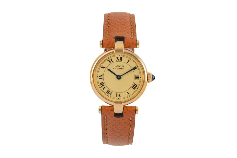 Cartier Vendome silver-gilt quartz women's watch 84978213 [2503726]