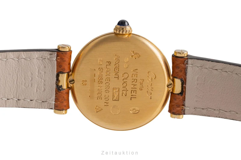 Cartier Vendome silver-gilt quartz women's watch 84978213 [2503726]