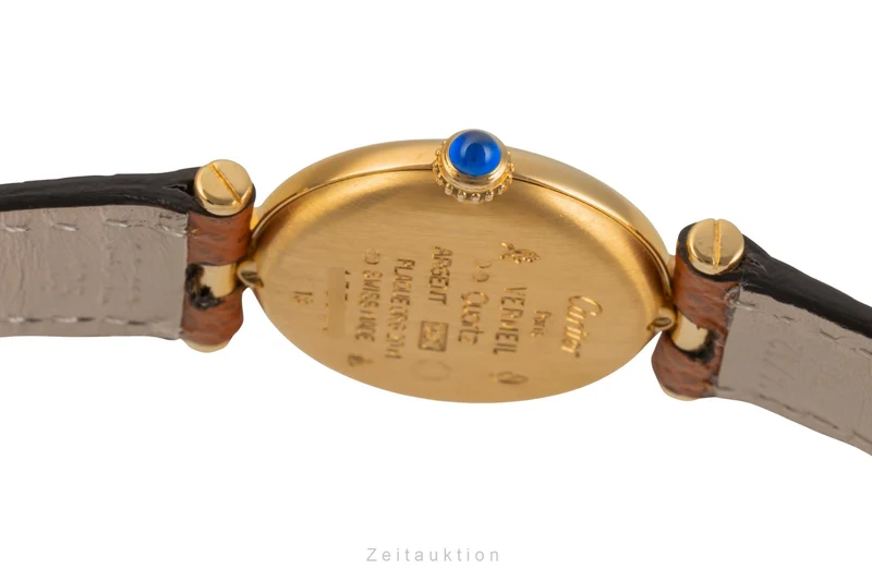 Cartier Vendome silver-gilt quartz women's watch 84978213 [2503726]