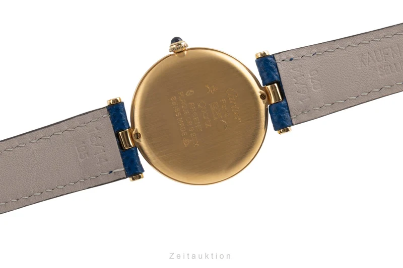 Cartier Vendome silver-gilt quartz unisex 83978213 [2503748]