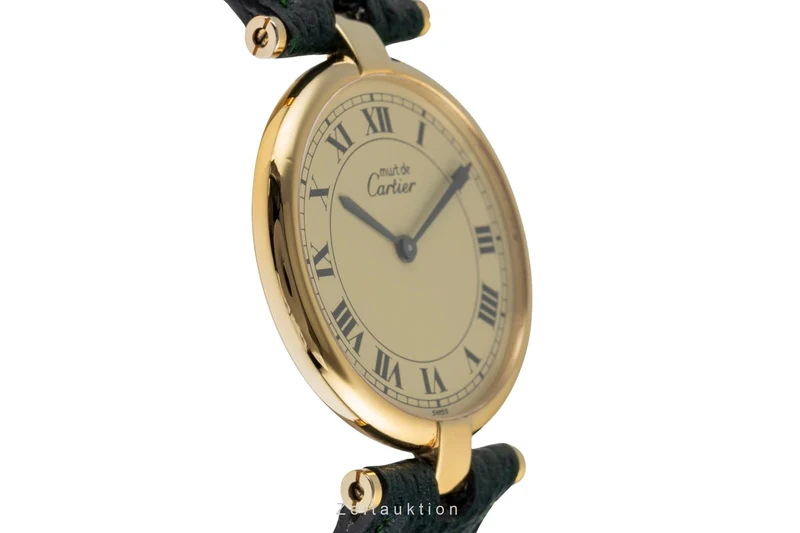 Cartier Vendome silver-gilt quartz unisex 83978213 [2504607]