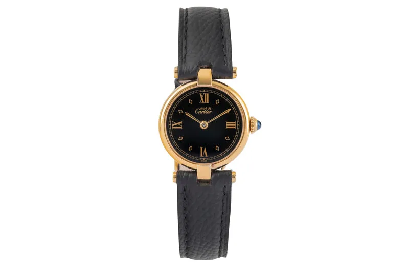 Cartier Vendome silver-gilt quartz women's watch 590004 [2504520]