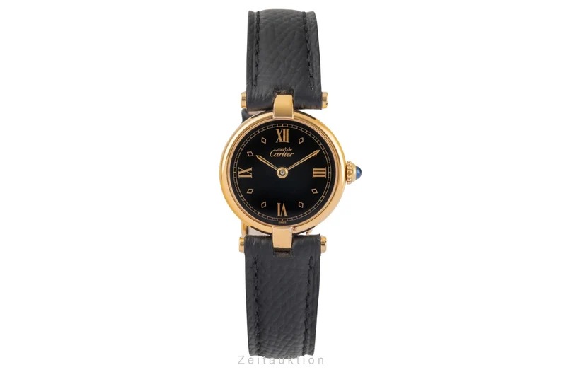 Cartier Vendome silver-gilt quartz women's watch 590004 [2504520]