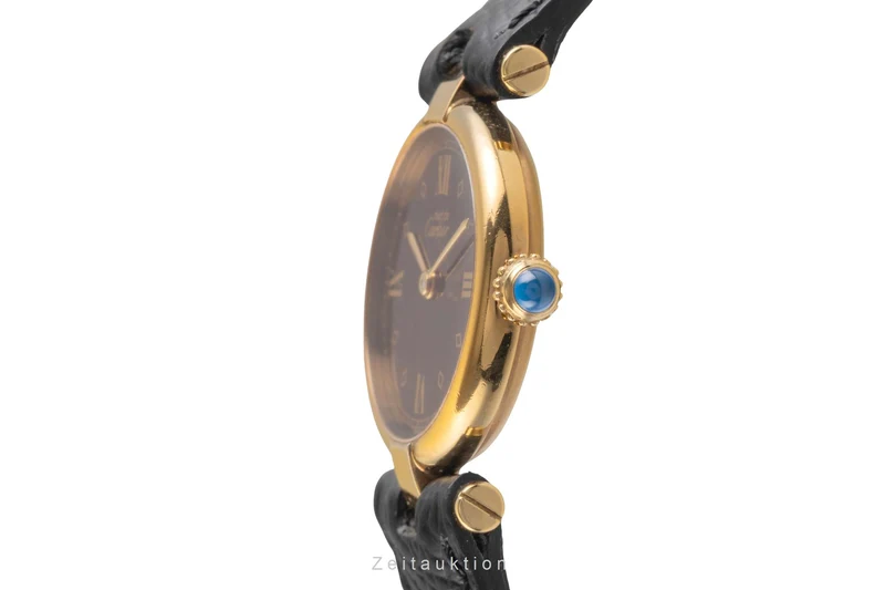 Cartier Vendome silver-gilt quartz women's watch 590004 [2504520]