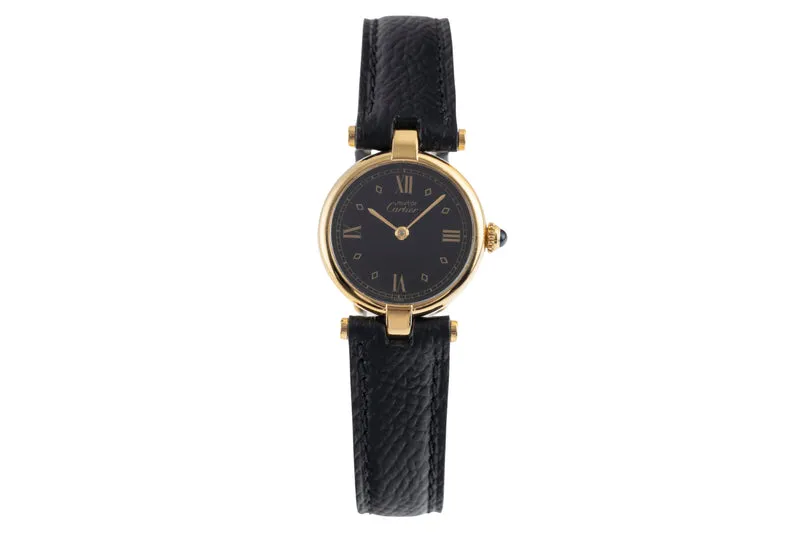 Cartier Vendome silver-gilt quartz women's watch 590004, GGC98000 [2503956]