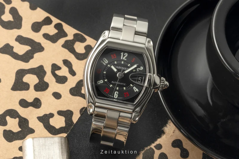 Cartier Roadster steel automatic men's watch W62002V3, 2510 [2504563]