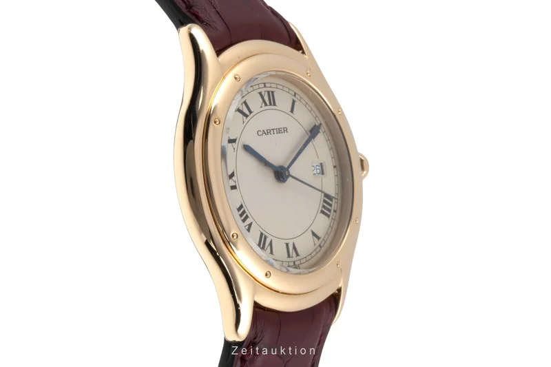 Cartier Cougar 18 ct gold quartz men's watch 116000R, W3500453 [2504241]