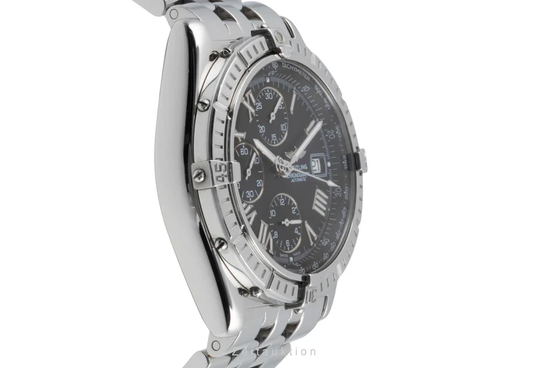 Breitling Crosswind chronograph steel automatic men's watch A13055 LP: 8100EUR [2504469]