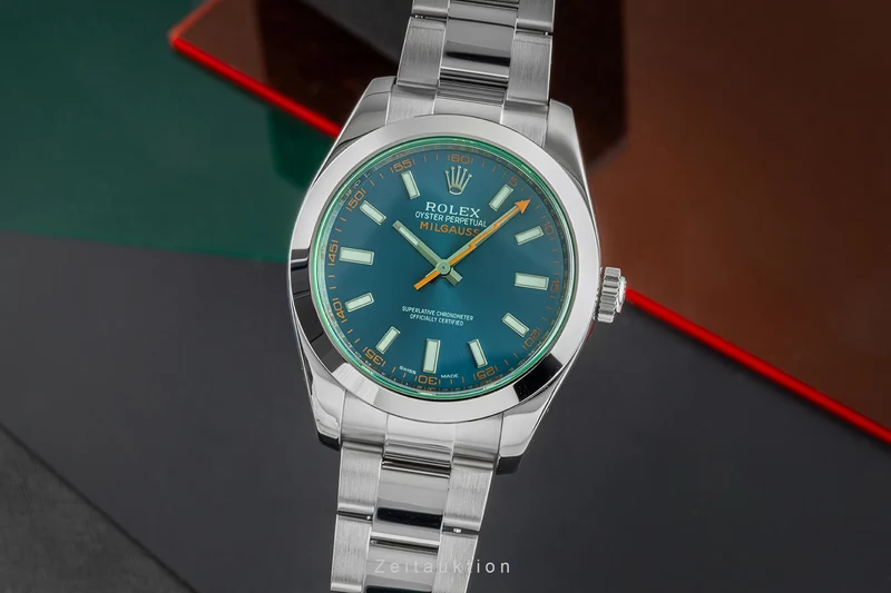 Rolex Milgauss steel automatic men's watch 116400GV [2505518]