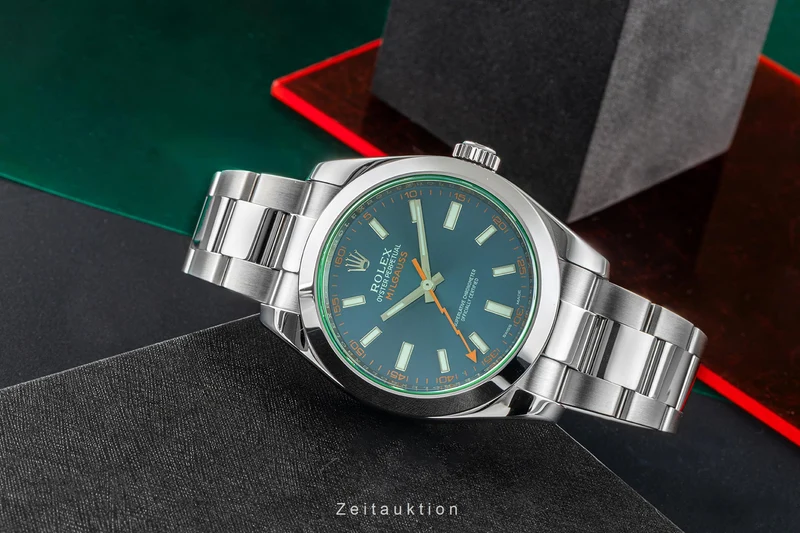 Rolex Milgauss steel automatic men's watch 116400GV [2505518]
