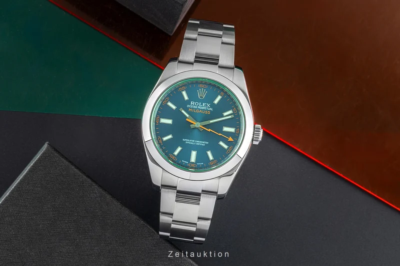 Rolex Milgauss steel automatic men's watch 116400GV [2505518]