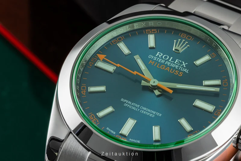 Rolex Milgauss steel automatic men's watch 116400GV [2505518]