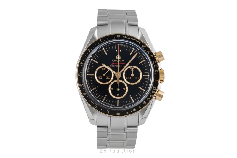 Omega Speedmaster chronograph steel / gold manual winding men's watch 522.20.42.30.01.001 Limited [2505511]