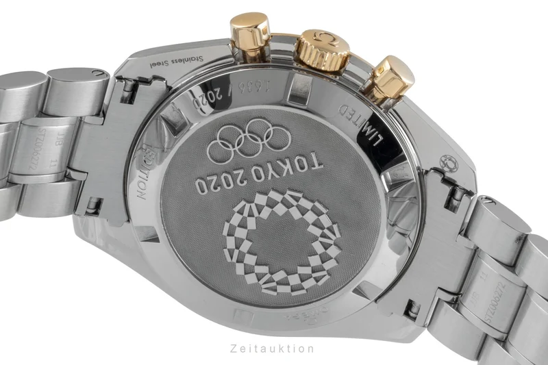 Omega Speedmaster chronograph steel / gold manual winding men's watch 522.20.42.30.01.001 Limited [2505511]