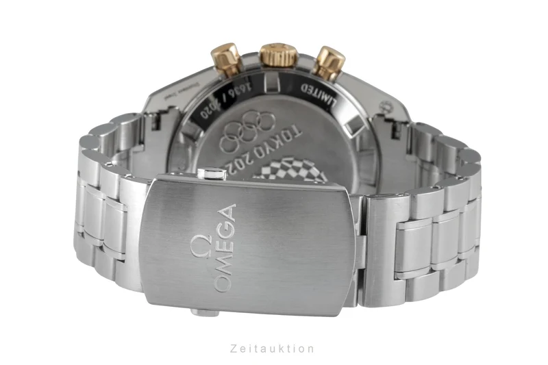 Omega Speedmaster chronograph steel / gold manual winding men's watch 522.20.42.30.01.001 Limited [2505511]