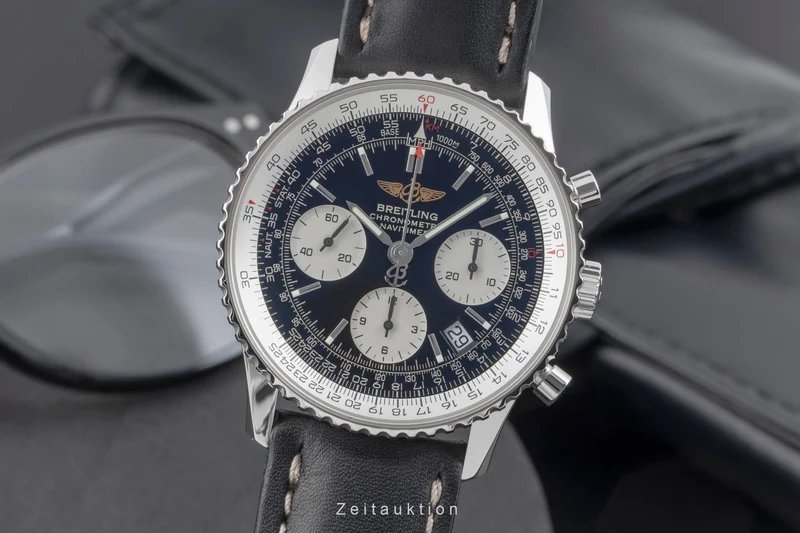 Breitling Navitimer chronograph steel automatic men's watch A23322-011 [2505296]