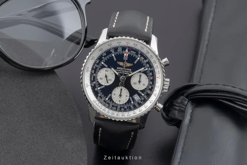Breitling Navitimer chronograph steel automatic men's watch A23322-011 [2505296]