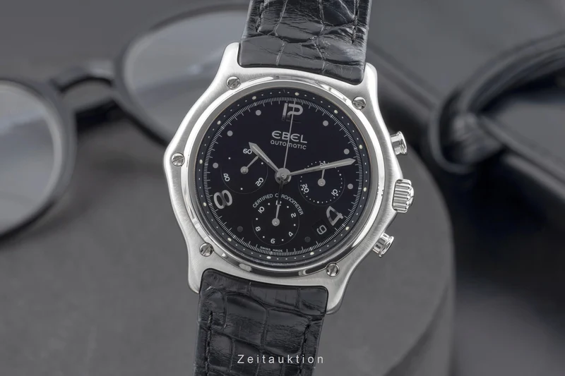 Ebel Le Modulor chronograph steel automatic men's watch 9137240 [2504392]