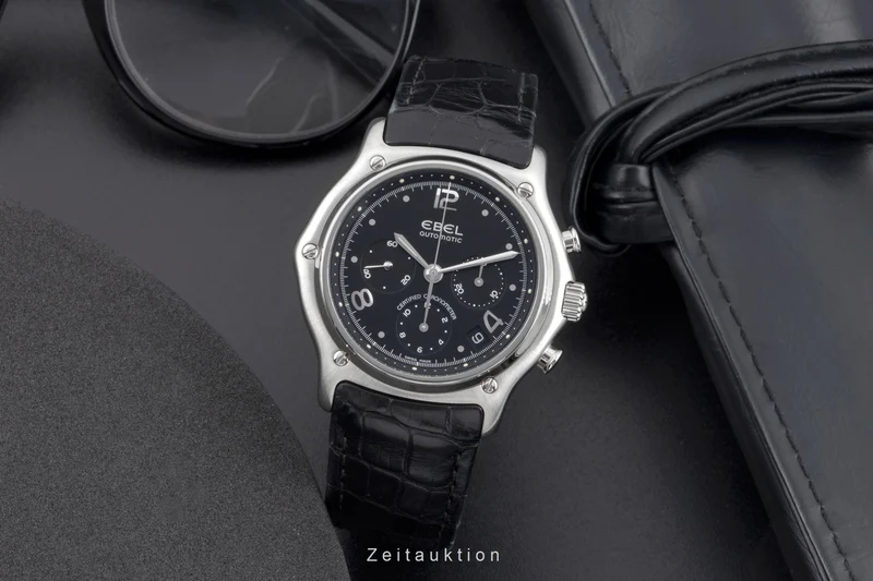 Ebel Le Modulor chronograph steel automatic men's watch 9137240 [2504392]