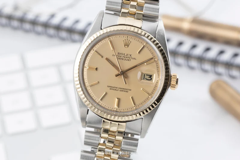 Rolex Datejust steel / gold automatic men's watch 1601 Vintage [2502841]