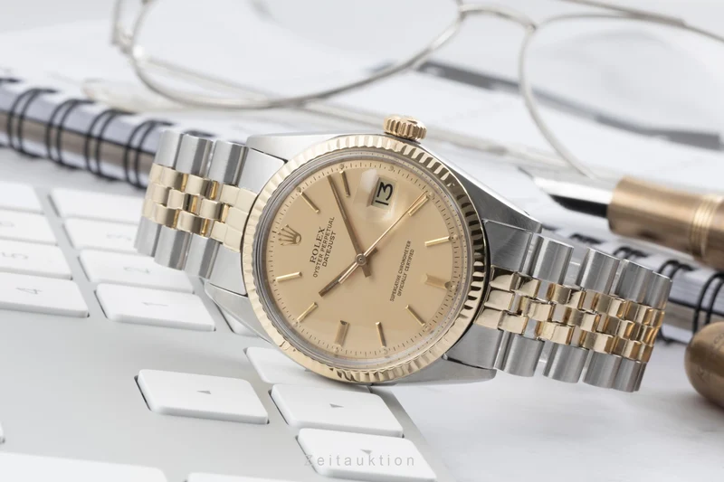Rolex Datejust steel / gold automatic men's watch 1601 Vintage [2502841]