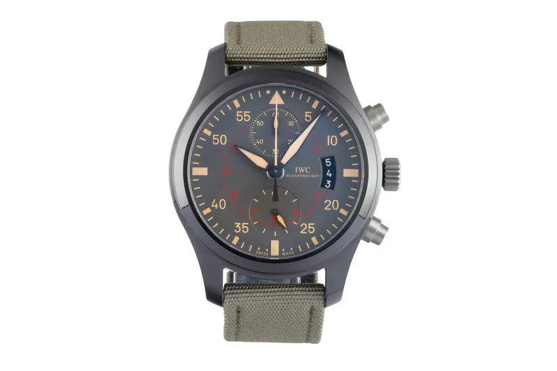 IWC Fliegerchronograph chronograph ceramic / titanium automatic men's watch IW388002 [2505617]