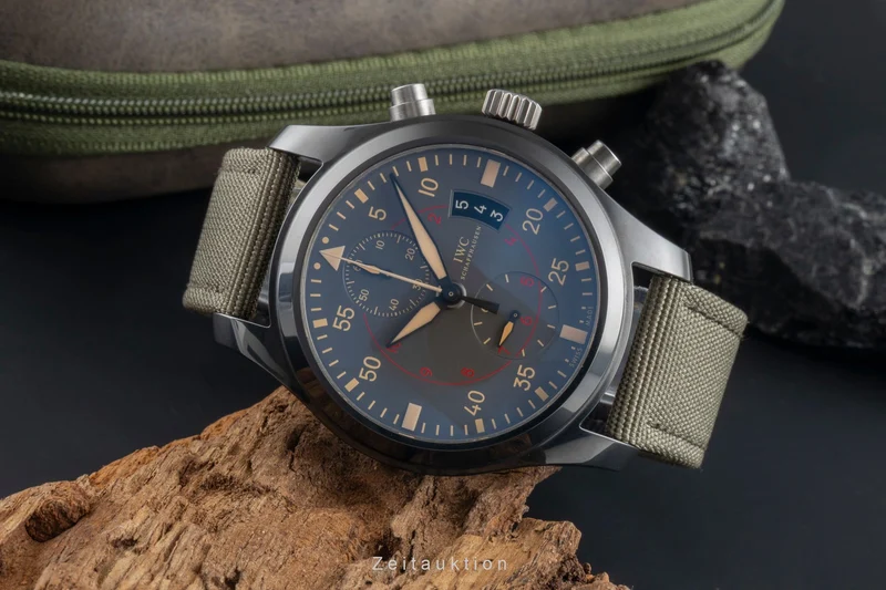 IWC Fliegerchronograph chronograph ceramic / titanium automatic men's watch IW388002 [2505617]