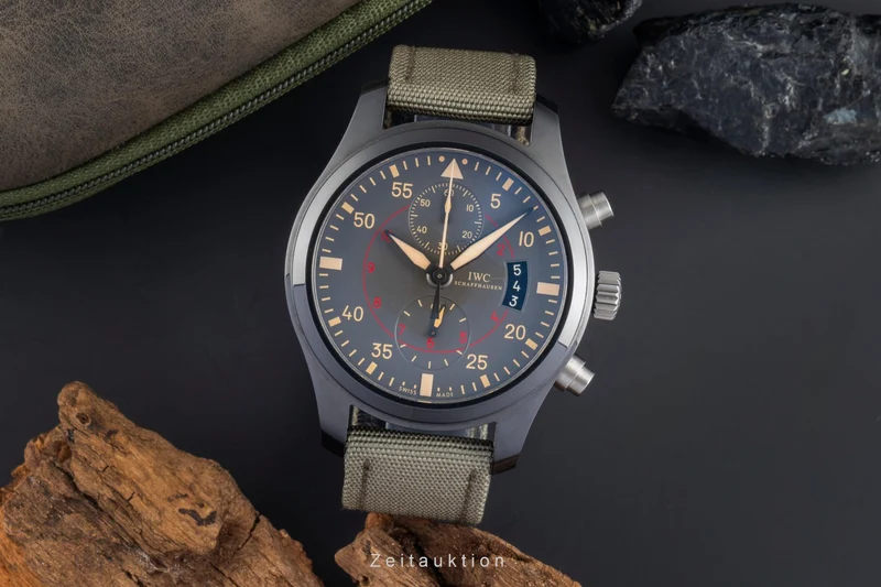 IWC Fliegerchronograph chronograph ceramic / titanium automatic men's watch IW388002 [2505617]