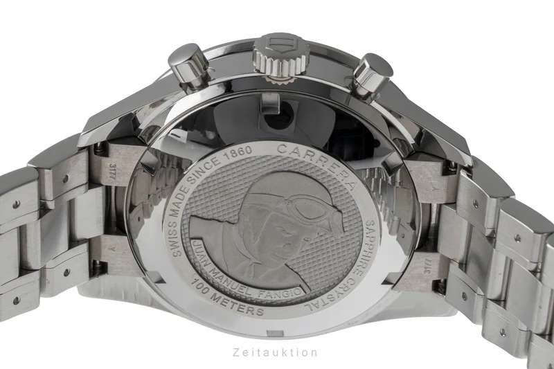 Tag Heuer Carrera chronograph steel automatic men's watch CV201AH.BA0725 [2504441]