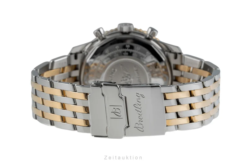 Breitling Old Navitimer chronograph steel / gold automatic men's watch D13022 [2504470]