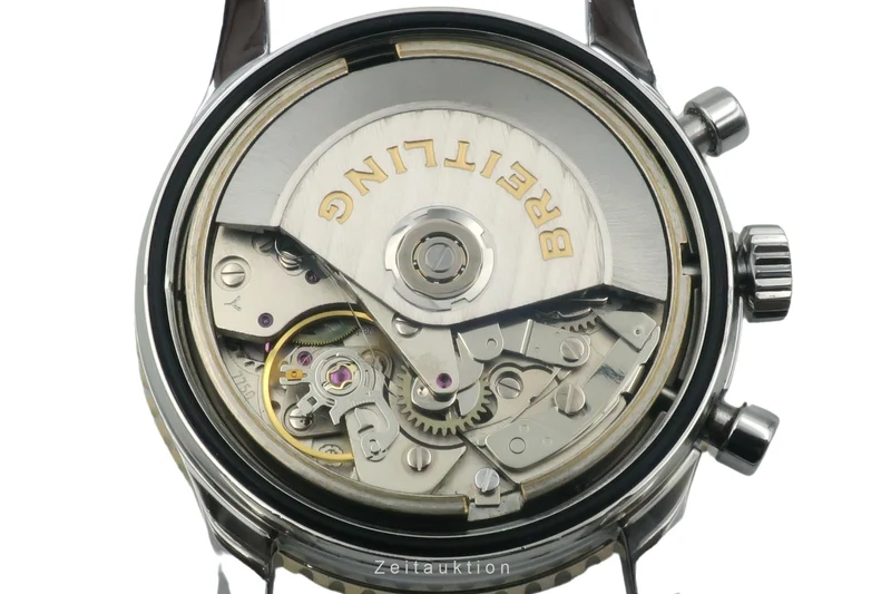 Breitling Old Navitimer chronograph steel / gold automatic men's watch D13022 [2504470]