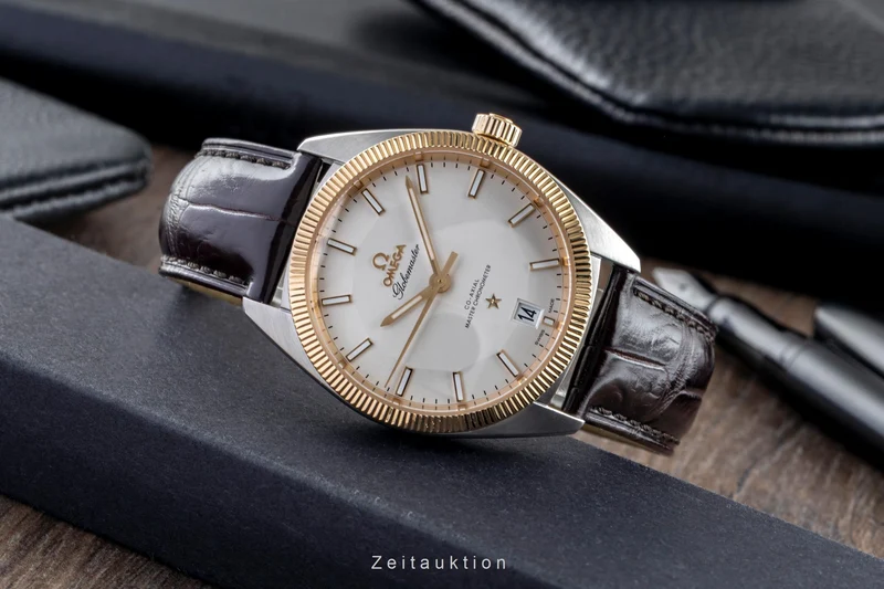 Omega Constellation steel / gold automatic men's watch 130.23.39.21.02.001 LP: 11200EUR [2504051]