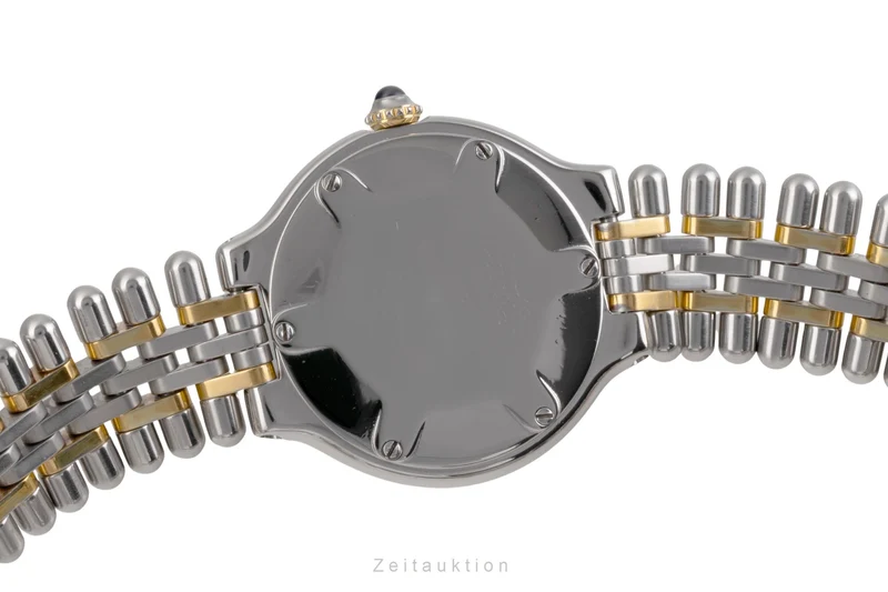 Cartier Ligne 21 gilt / steel quartz women's watch [2504118]