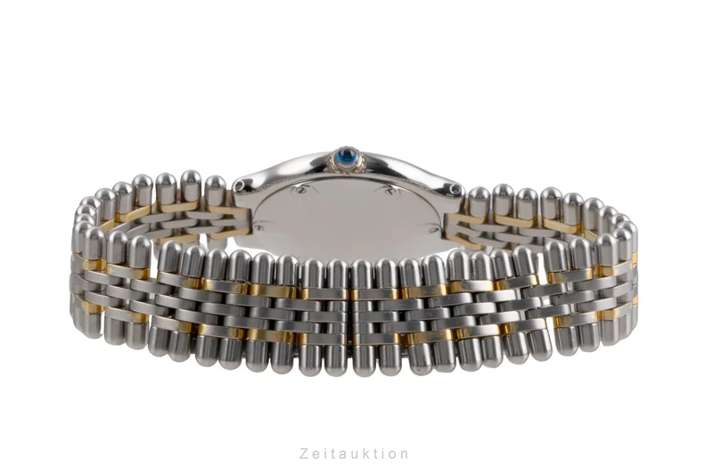 Cartier Ligne 21 gilt / steel quartz women's watch [2504118]