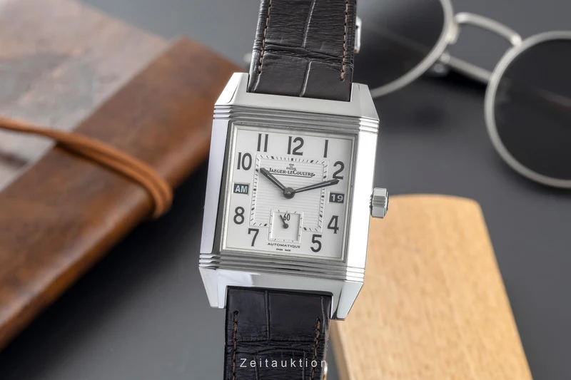 Jaeger LeCoultre Reverso steel automatic men's watch Q7008420, 230.8.77 [2505303]