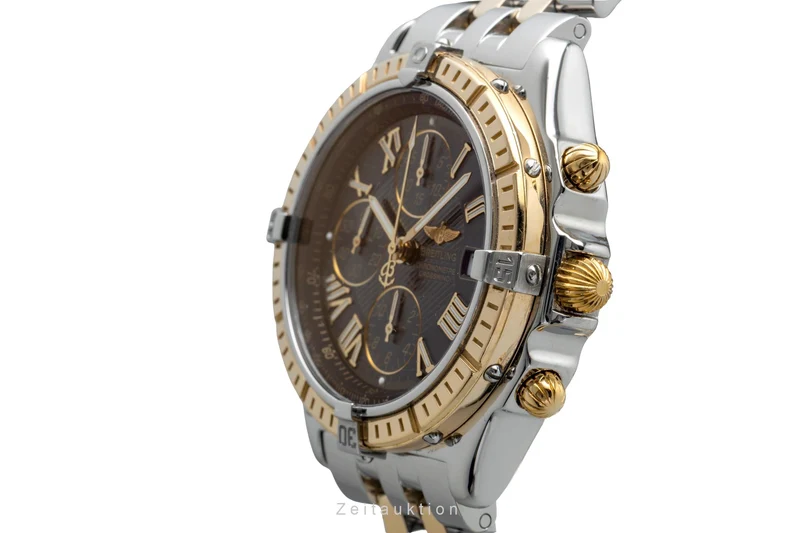 Breitling Crosswind chronograph steel / gold automatic men's watch B13355 [2505164]