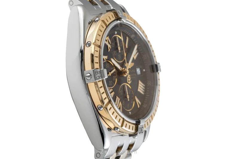 Breitling Crosswind chronograph steel / gold automatic men's watch B13355 [2505164]