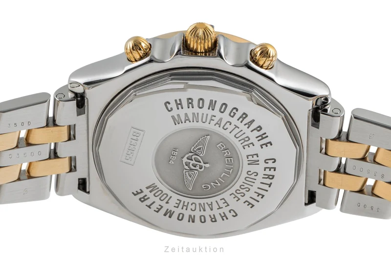 Breitling Crosswind chronograph steel / gold automatic men's watch B13355 [2505164]