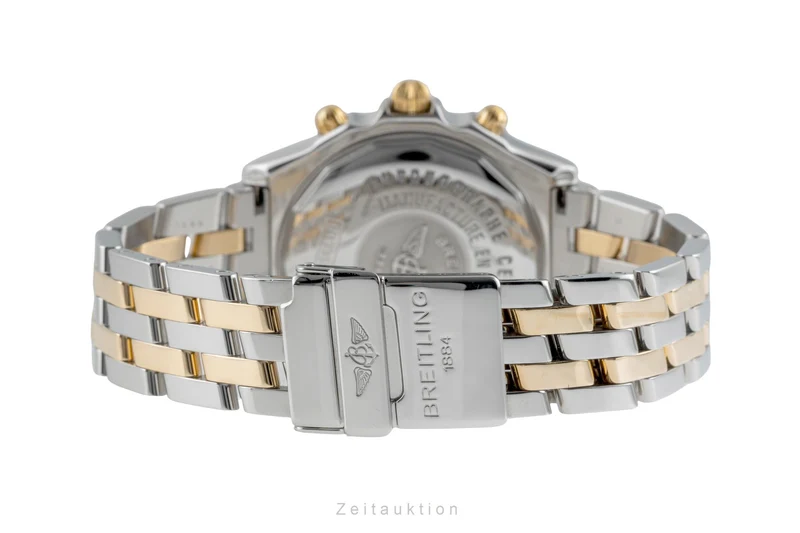 Breitling Crosswind chronograph steel / gold automatic men's watch B13355 [2505164]