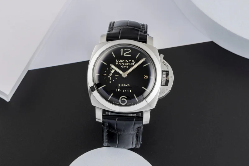 Panerai Luminor GMT steel manual winding men's watch PAM00233 [2505325]