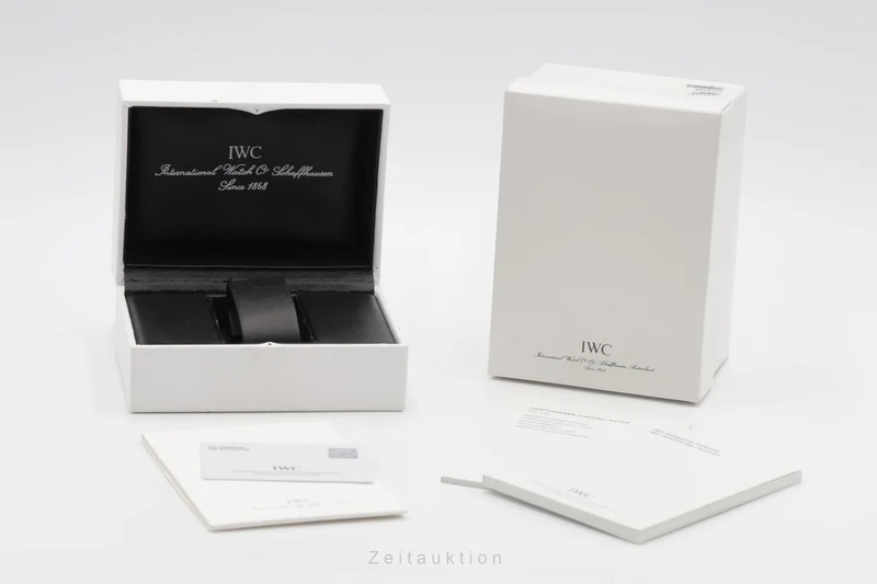 IWC Portugieser chronograph steel automatic men's watch IW371401 LP: 9100EUR [2505089]